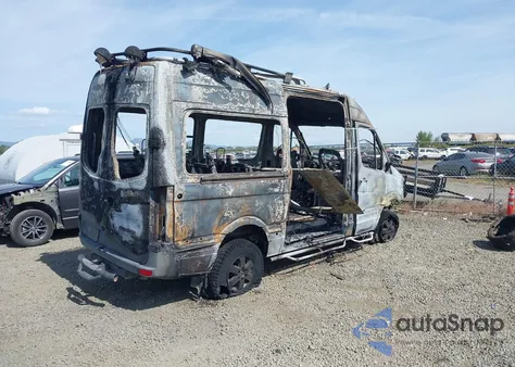 2017 Mercedes-Benz Sprinter 2500 Standard Roof V6 from USA, damaged, VIN WDZFE7CD2HP501199